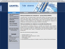 Tablet Screenshot of derfol.pl